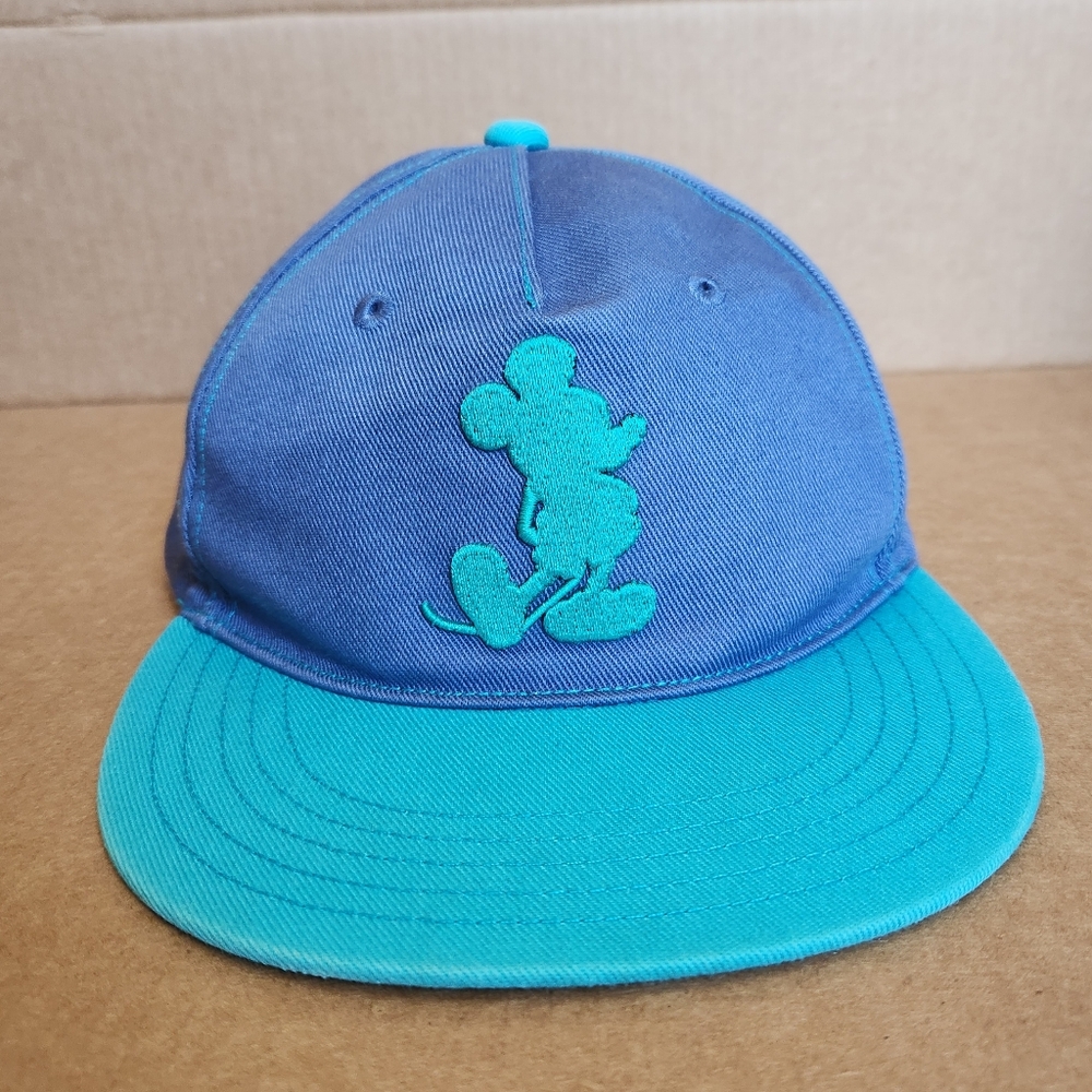 Tokyo Disneyland Mickey Mouse Baseball Cap Hat Blue Japan Disney Resort - Picture 2 of 7